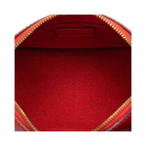 Pre Loved Louis Vuitton Mini Pochette Accessoires Epi Leather Red Women - Picture 5 of 8